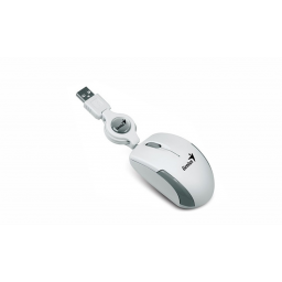 Mouse Genius Microtraveler USB Blanco