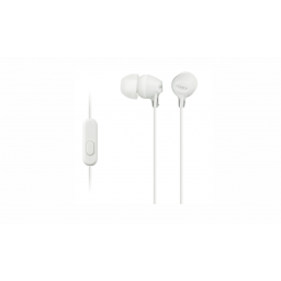 Auricular Sony (MDR-EX15AP) Blanco