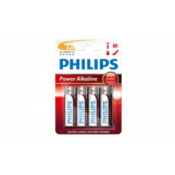 Pack x 4Pilas Philips AA Alcalinas