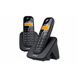 Telefono Inalambrico Intelbras Doble Base (TS 3112) Negro