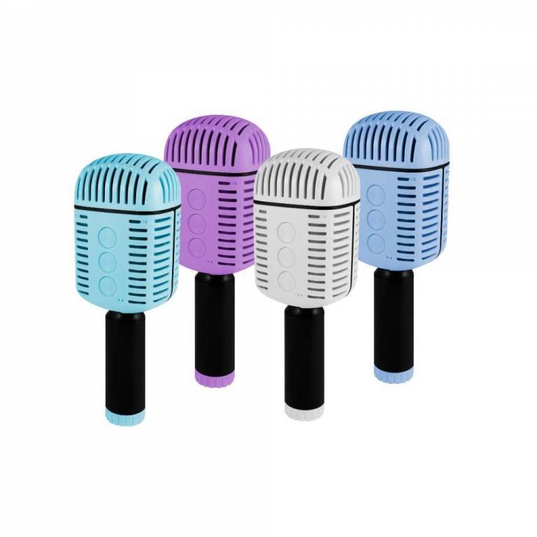 Microfono con Parlante Ledstar Retro p/Karaoke MC873