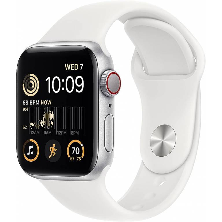 Apple Watch Series SE 2nd Gen 40mm GPS Wifi Aluminum Silver White